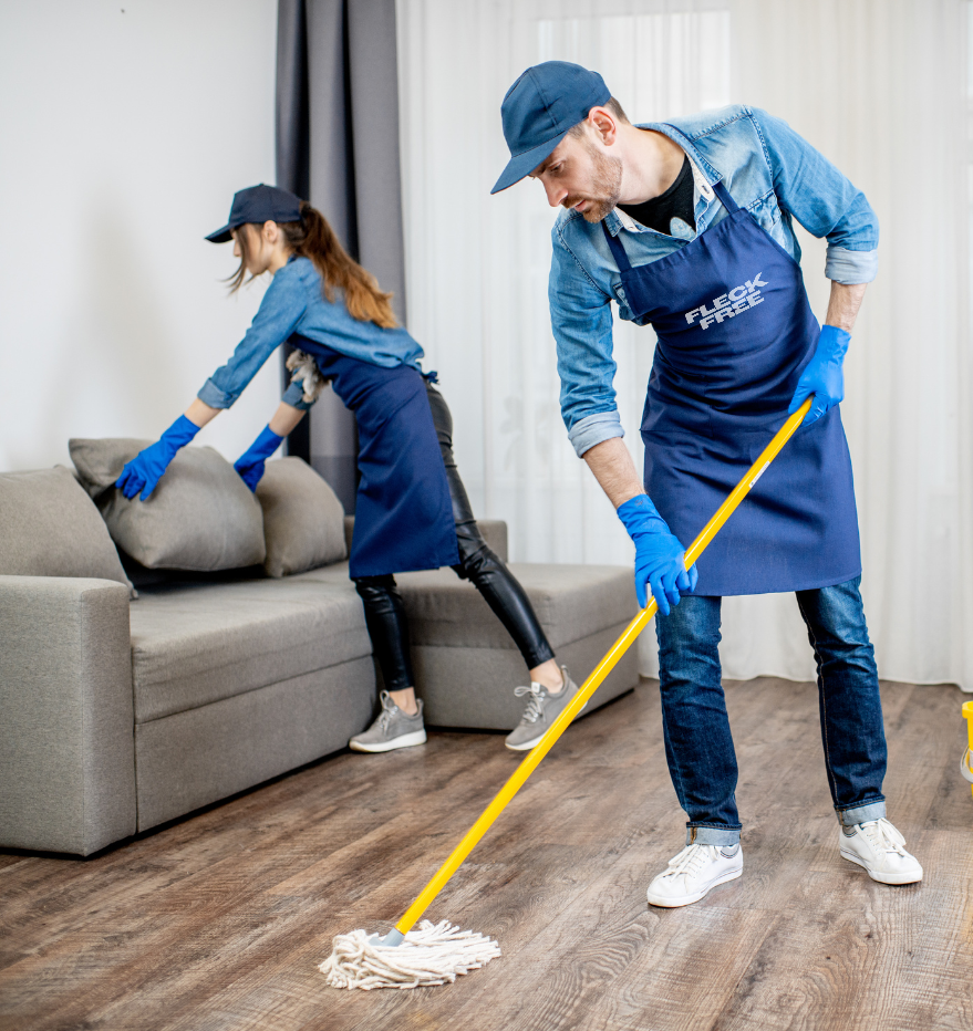 Mopping Office Floor
