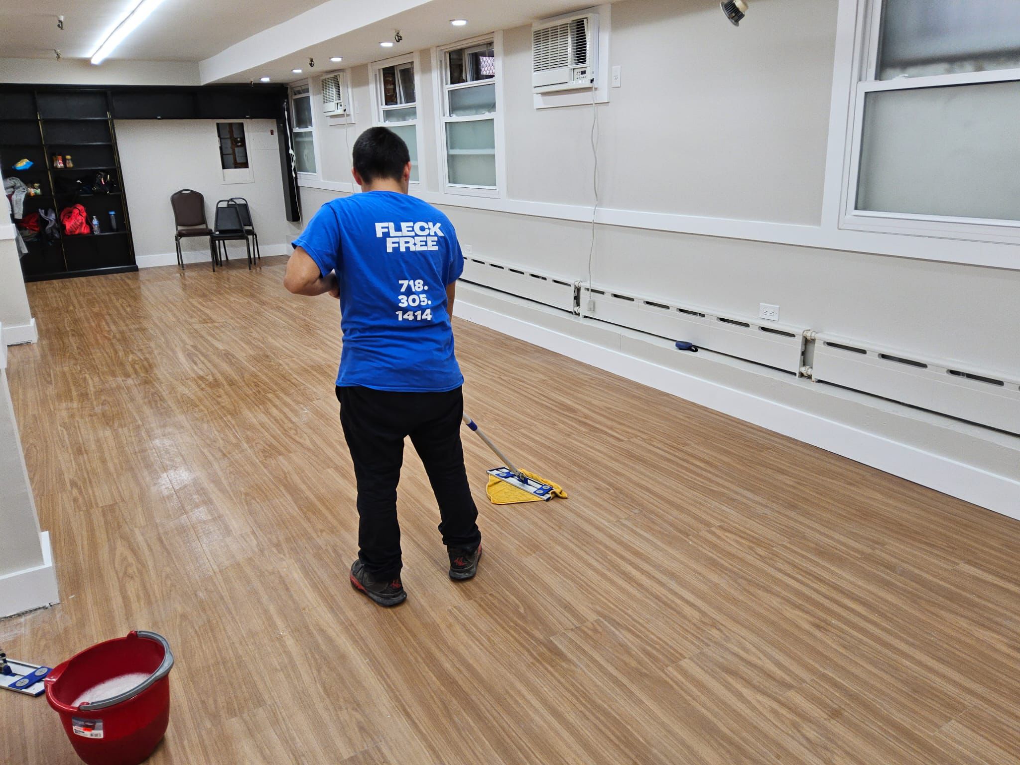 Post-construction cleanup